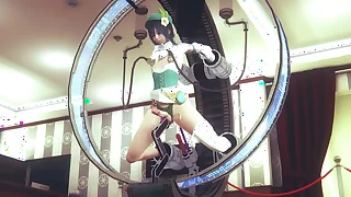Genshin Impact Yaoi - Venti Hardsex Femboy - Sissy crossdress Japanese Asian Manga Anime Game Porn Gay